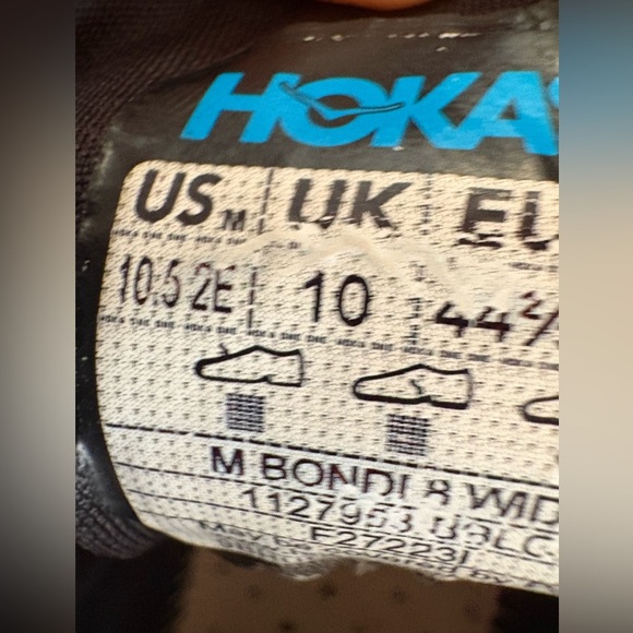 Hoka Men's All-Black Athletic Shoes - Picture 7 of 7